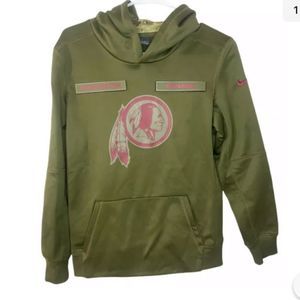 Youth Washington Football Team 2018 Salute to Service Pullover Performance Nike